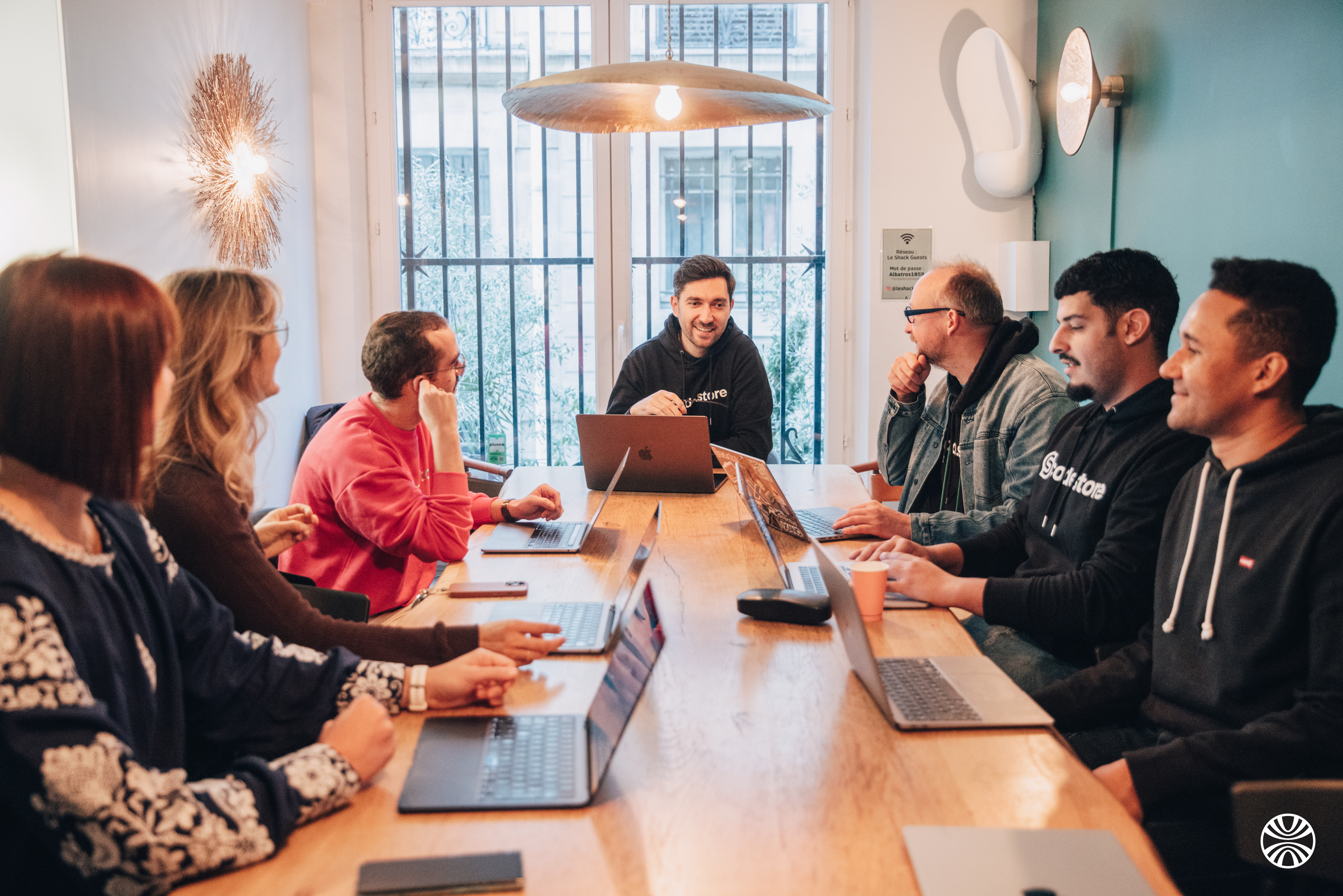 code.store team at work